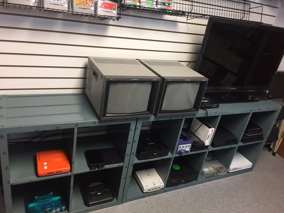 bklynvideogames's tweet photo. Fixed up a bit #nintendo #snes #n64 #gamecube #wii #wiiu #sega #segasaturn #dreamcast #ps1 #ps2 #ps3 #ps4 #xbox #xbox360 #xboxone https://t.co/iF7GdbKDRr