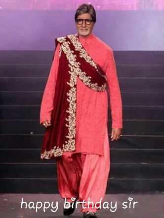 ANEELGAMBHIR's tweet photo. @SrBachchan many happy returns of the day Sirji💐 https://t.co/DxDTValpsW
