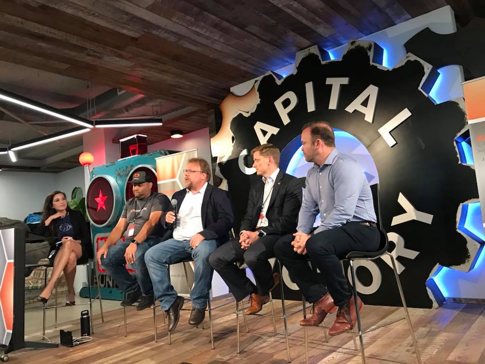 texasag's tweet photo. Had a great day networking at Bunker Labs Muster event in downtown Austin at the Capital Factory. #InventiveLife https://t.co/2mESEqcZYB