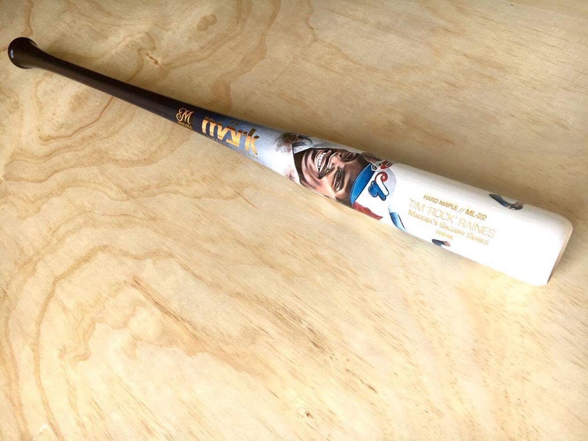 Madosa4's tweet photo. My latest project with @mark_lumber. Hope that @TimRaines30 will like it!! #BaseBall #MLB #expos #montreal #mtl #rock #ArtisticTuesday #art https://t.co/6spE3yZ0lC