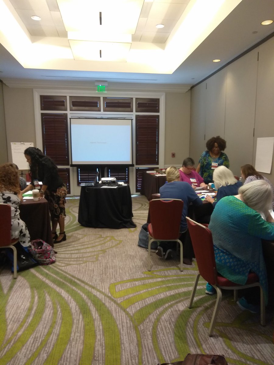 wilsonpamelajo's tweet photo. Day 1:  Much fun+learn in this pre conf session. #SoFL team #FLESLPRO #Adultedu Developing Today's Contextualized ESOL Instruction #ACEFL17 https://t.co/NwdvWO24vU