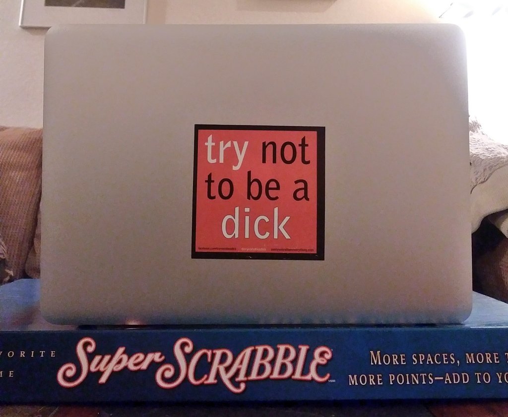 trynottobeadick's tweet photo. #scrabble is a #writing #desk for when I just don't have the #words but still want to #trynottobeadick. #lifeshard #wordshelp #creativity https://t.co/a2H4d70Agq