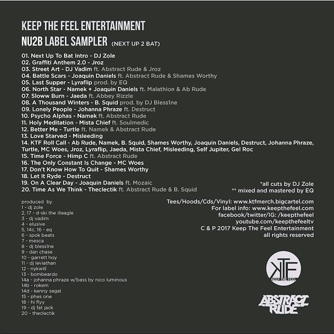 KeepTheFeel's tweet photo. Pre-order our new KTF Ent. #NU2B (next up to bat) Label Sampler https://t.co/aLdFQ7QKPK https://t.co/38gkDKIJQ0