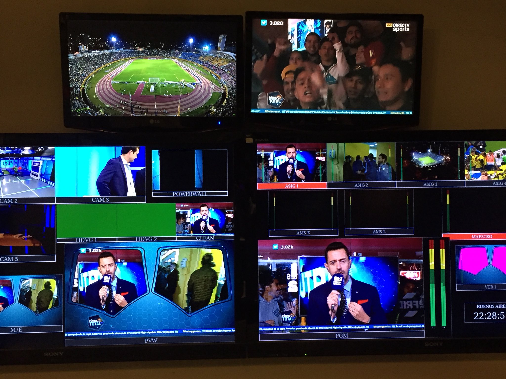 DIRECTV Sports on Twitter "Argentina y Colombia al Mundial. Perú