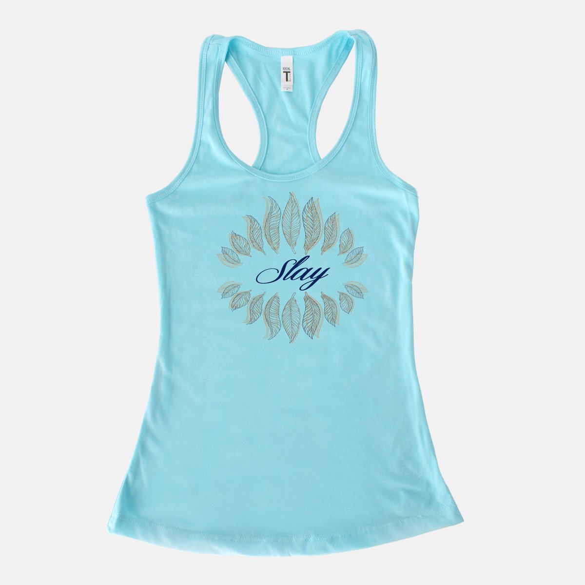 vibehopper's tweet photo. Slay the day w/ our unique &amp; feel good #SLAY tank. Free Shipping. 10% off Code: VIBE #tuesdaythoughts #positivevibes https://t.co/SuNDXJsEvj https://t.co/TFyNA5bVQc