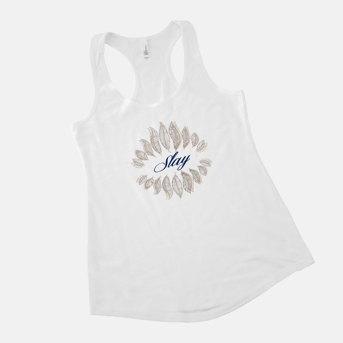 vibehopper's tweet photo. Slay the day w/ our unique &amp; feel good #SLAY tank. Free Shipping. 10% off Code: VIBE #tuesdaythoughts #positivevibes https://t.co/SuNDXJsEvj https://t.co/TFyNA5bVQc