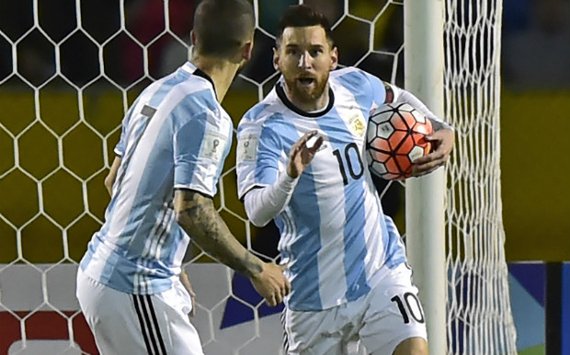 GOAL_ID's tweet photo. Hat-Trick Messi Antar Argentina Ke Piala Dunia - https://t.co/xsPqo8Oxdz https://t.co/ltcm7EshxL