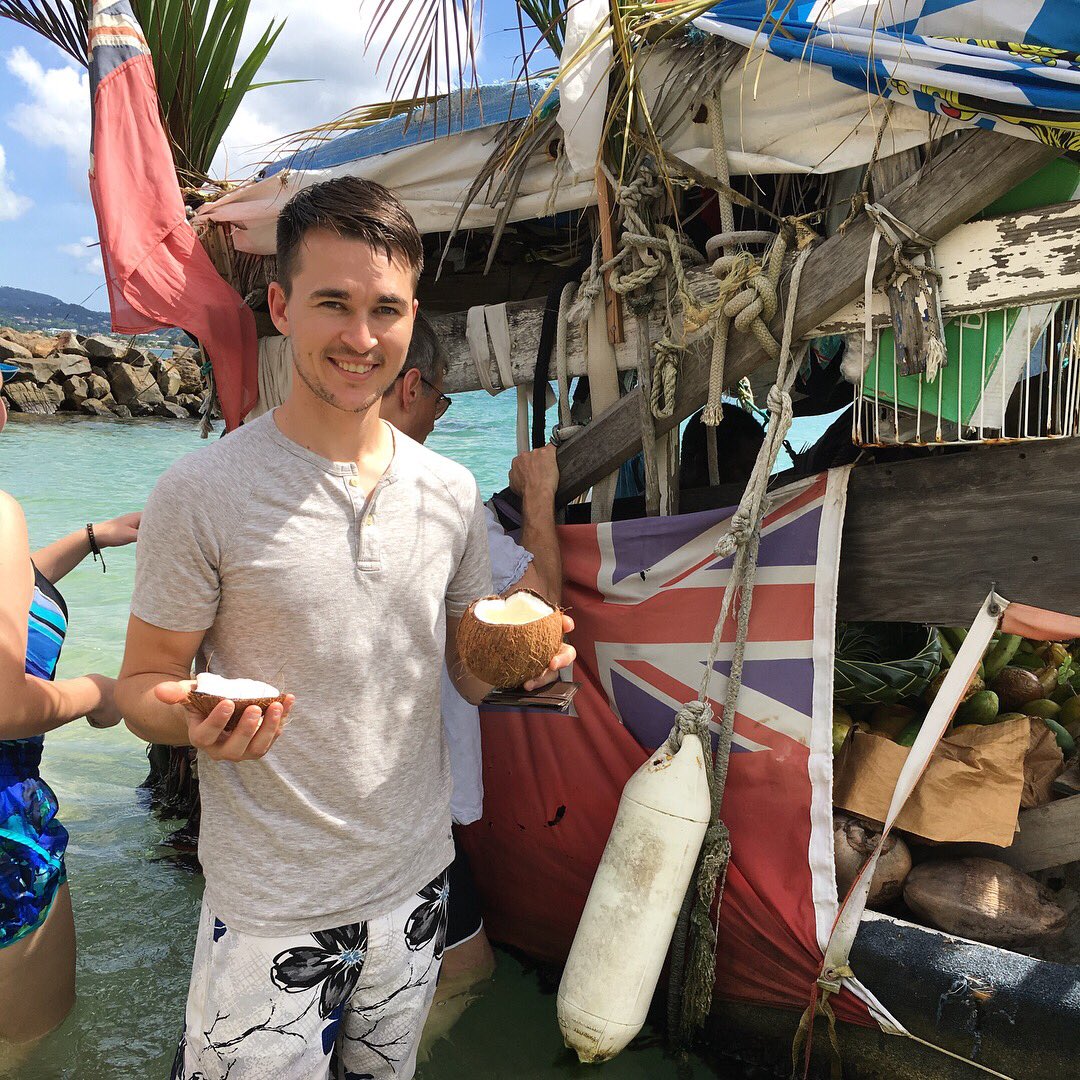 robinizard's tweet image. Great family day today! Seadoo's with @ashinizard tug-o-war and fresh coconut delivered.