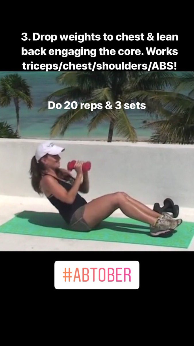 NikkiFitness's tweet photo. #abtober #moveoftheday #nikkifitness #hardcoreabs #fitnessvideo #Octoberfitchallenge Day10! #NikkiFitnessApp +exercise is a privilege... https://t.co/DGy8PERaZd