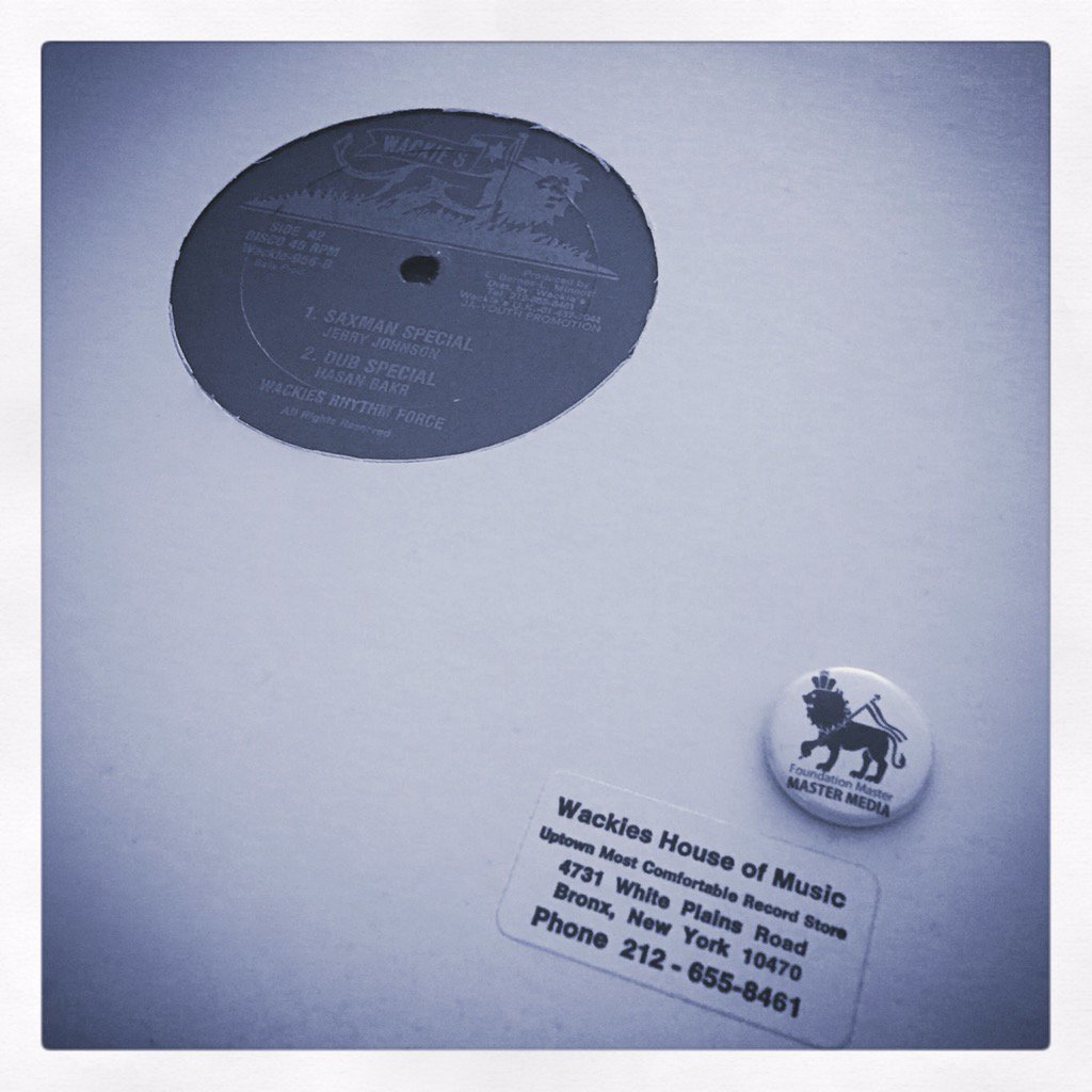 ■ブロンクス時代の'WACKIE'S”のシールもイイ塩梅。

#Strictly_Jamaican_Muzik
#WACKIES #RECORDS
#master_media_muzik