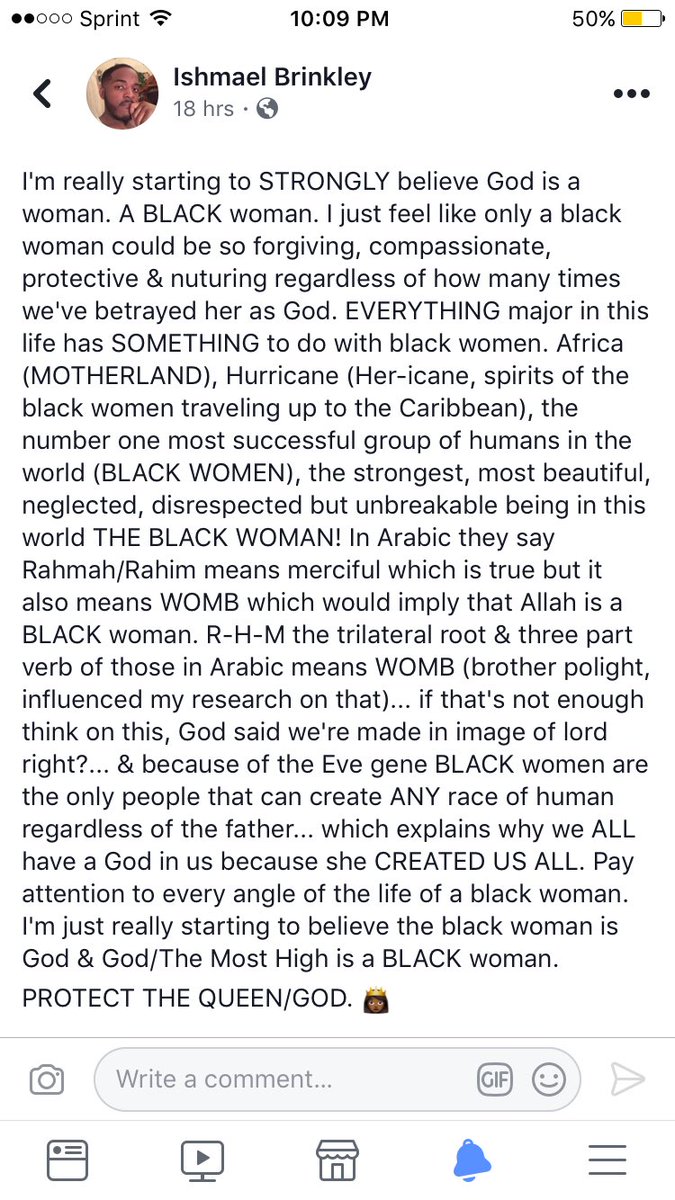 ishthaartist's tweet photo. The Black Queens are the GODS!!!! 👸🏾❤️🌹 #SheIsHIM https://t.co/hGBSwvKSL3