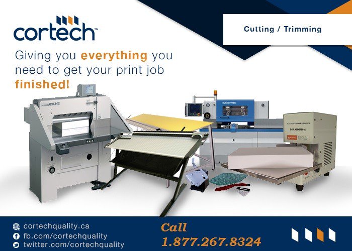 Cortech has a complete range of #cutting / #trimming equipment ❤ crwd.fr/2yfcv3d