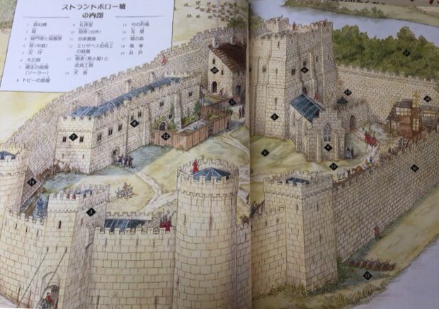 素晴らしい…… 「中世の城日誌 少年トビアス小姓になる」って絵本だよ！