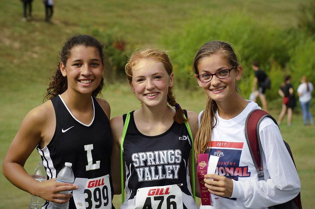 Kaylee_Auterson's tweet photo. XC Sectionals 2017 was one for the books...literally...📚🏃🏽 #yourgirlsmadehistory #xcgrind https://t.co/Klp0Jox11c
