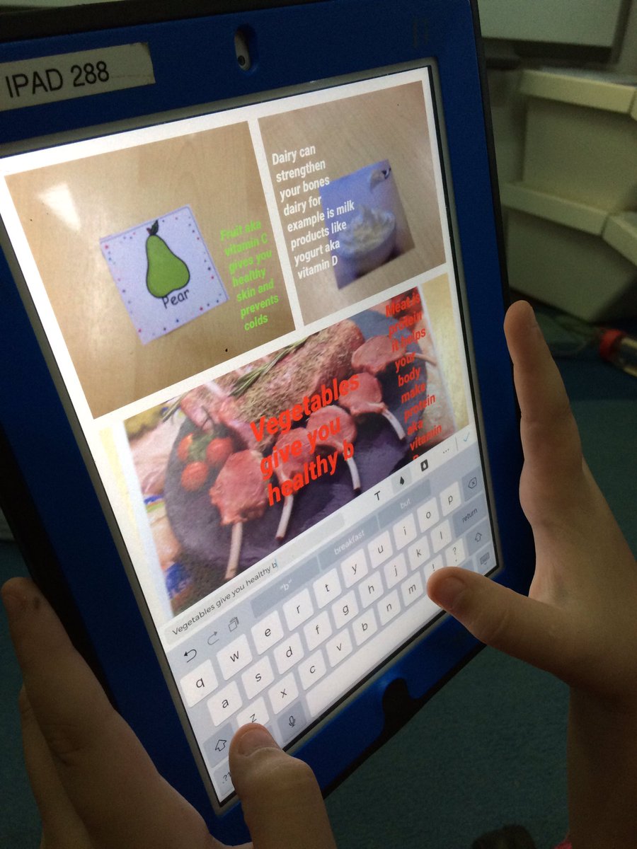 Tom_Grindley1's tweet photo. Planning healthy diets with Year 3-6 using Pic Kids #GISKuantan #gislearning https://t.co/ainwRBzjFz