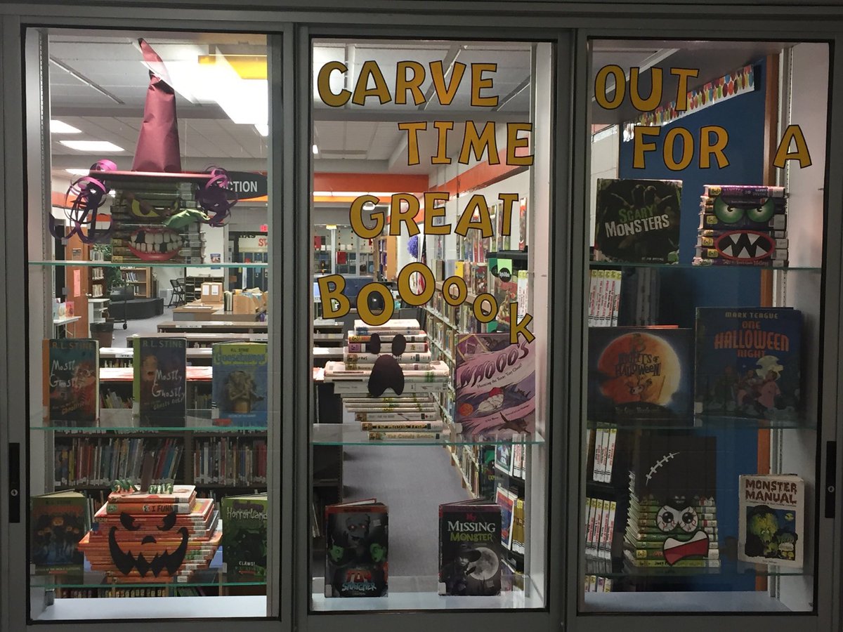 Carve out time for a Great Booooook #halloween #reading #pumpkin