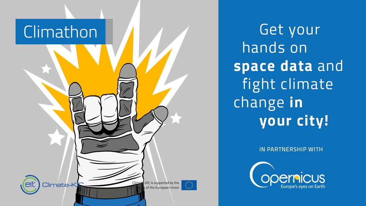 GlobalClimathon's tweet photo. Join the #Climathon #ClimateAction movement to get your hands on @CopernicusEU satellite #OpenData! 👉 https://t.co/C3rjCiaRJV #EO🛰️ https://t.co/r5DTKxAvOk