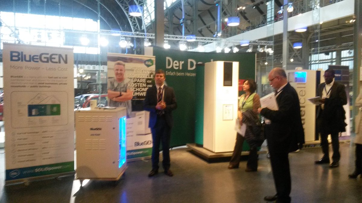 COGENEurope's tweet photo. #enefield #PACEmCHP event showcasing #fuelcell micro-#CHP exhibition #EURegionsWeek #energyefficiency #hydrogen https://t.co/hOyvIMCr8Y