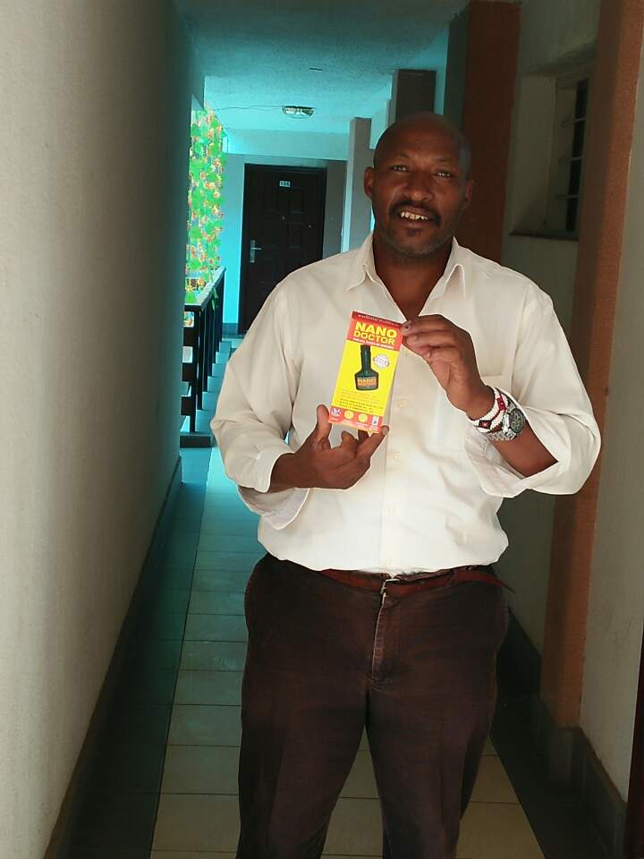 Nano_Additive's tweet image. Thank you Mr. Joseph Mahindu for using Nano on your tour vans &amp;amp; introducing Nano Doctor to five friends. @Ma3Route @okoth95 @KenyaBusLtd