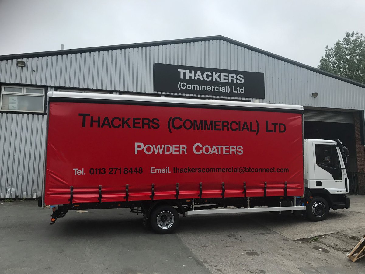 ThackersCL's tweet photo. Say Hello to Doris the #newest member to the @ThackersCL team.
Our drivers are able to #deliver up and down the country at your convenience. https://t.co/9DArUh2Rwq