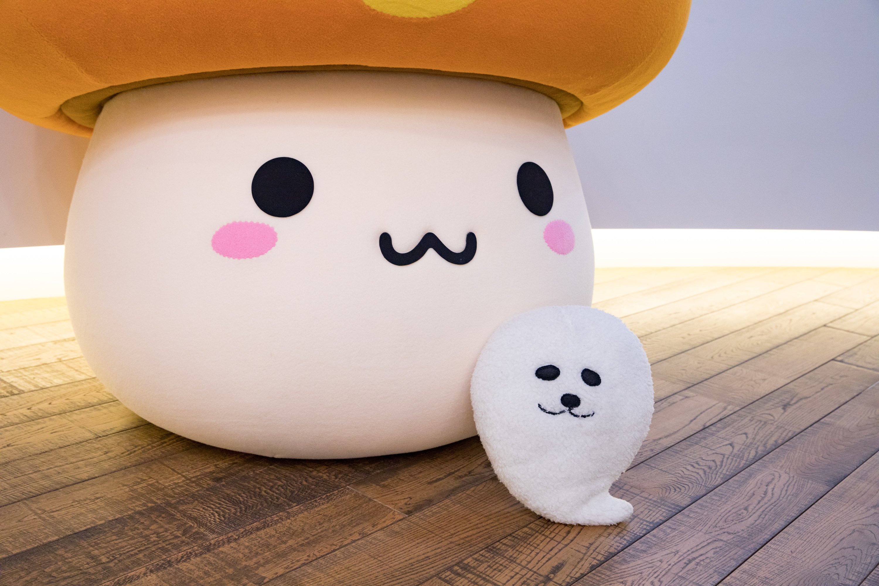 【ぬいぐるみ】メイプルストーリー公式 メイプルキノコ Maplestory 15/30/40センチメートルアニメ公式メイプルストーリーキノコ