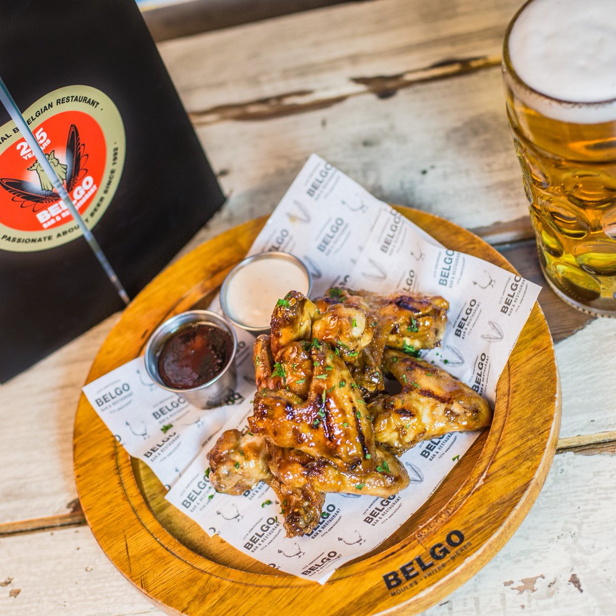 Our chicken wings are a great choice for a tasty appetizer 🍗🍗🍗