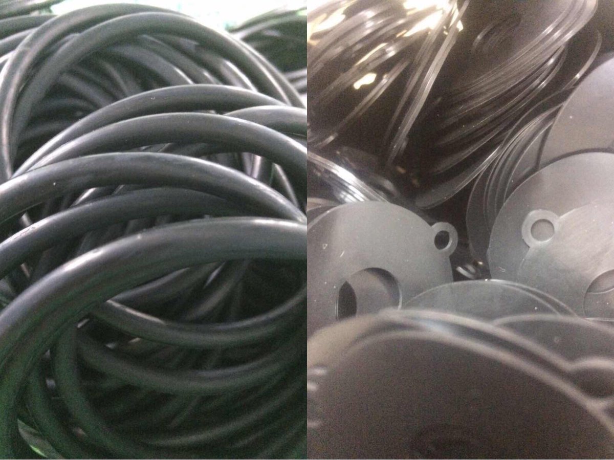 #oring and #diaphram--NSF and FDA grade #rubbermaterials for #liquidpumps.