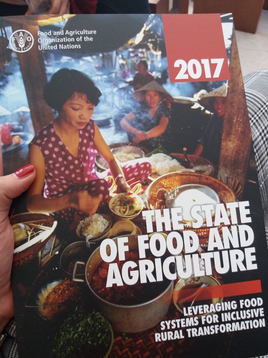 New <a href="/FAOKnowledge/">FAO Knowledge</a>  publication " 2017 -the state of food and agriculture"🌱📑 is out! Check it out and share further:
bit.ly/2yDz1A9