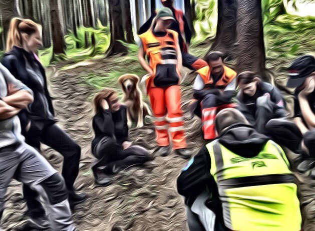 Area covered by a K9 during a Wilderness Search can be logged in your K9SARLog app. 🐾🐾