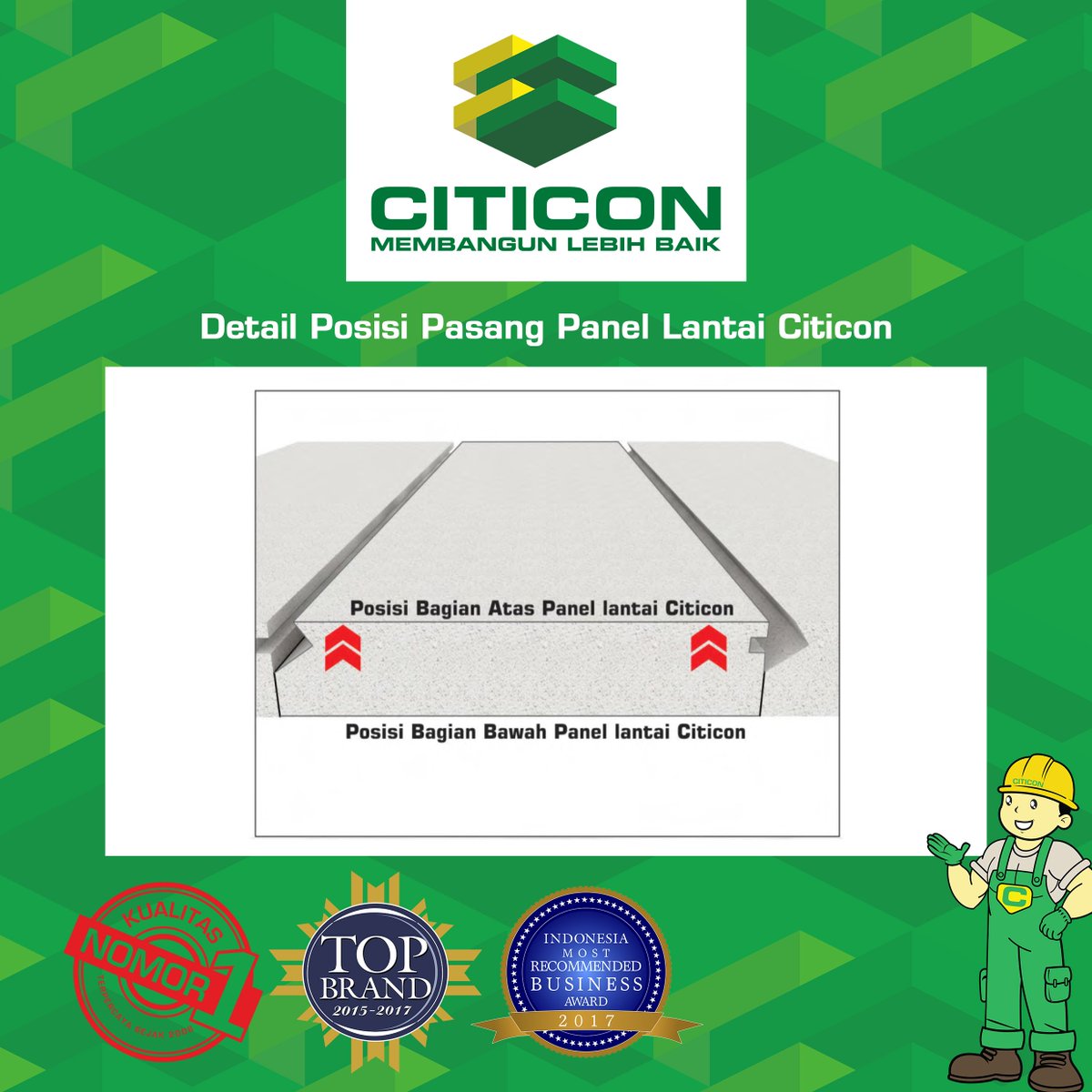 Kelebihan Menggunakan Panel Lantai AAC Citicon yang Sebenarnya