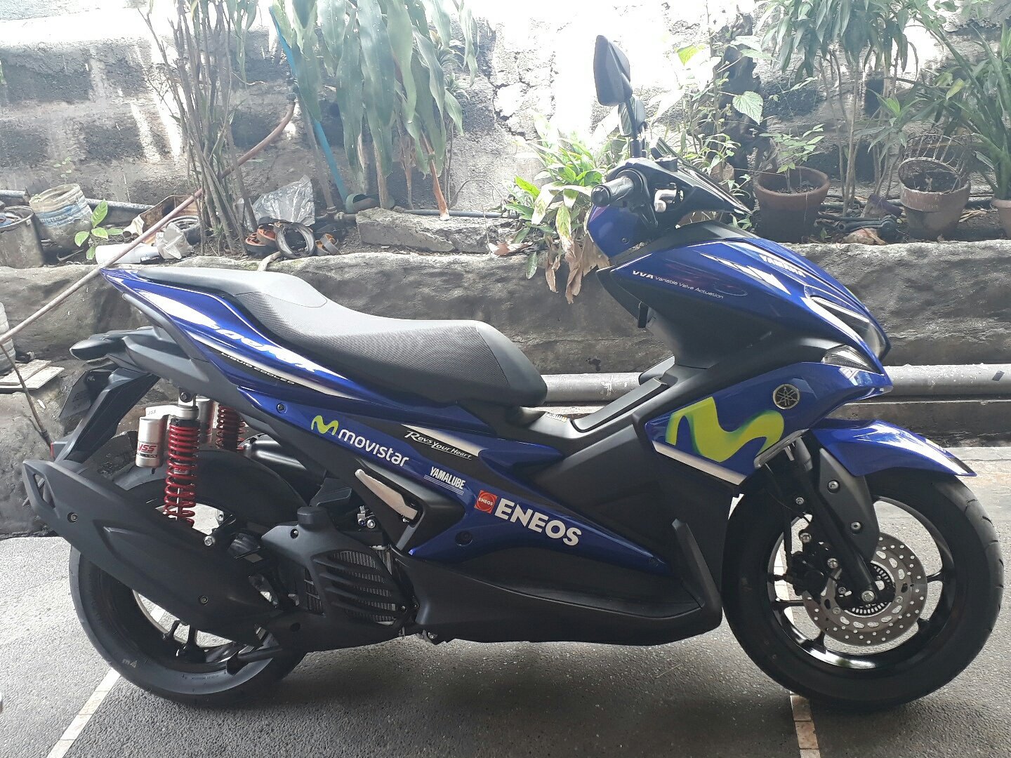 Aerox movistar 2025