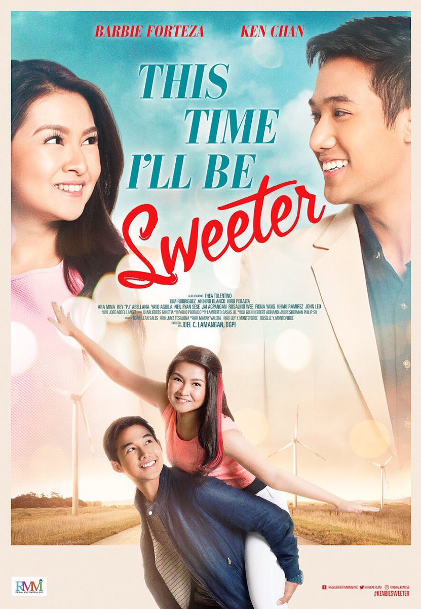 Guys anong masasabi niyo sa poster ng This Time I'll Be Sweeter? hehe #KenBieSweeterPoster