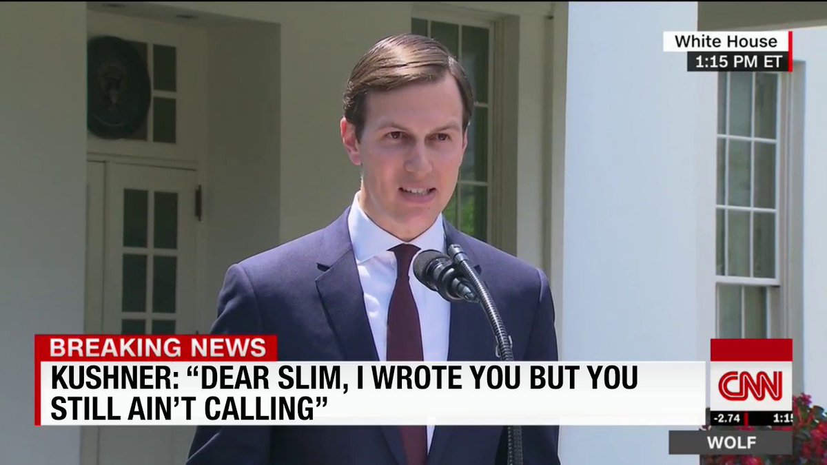 trump has reportedly tasked jared kushner with repairing relations with eminem