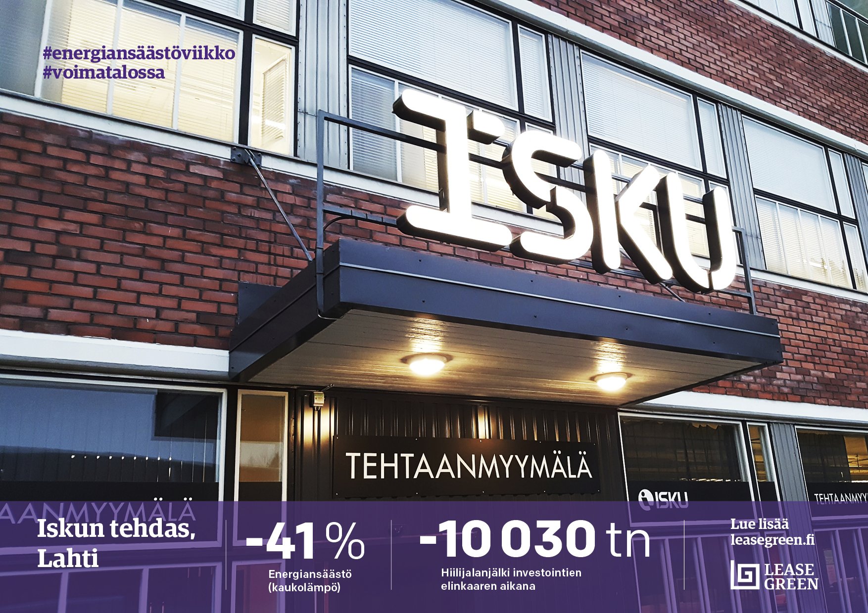 iskun tehtaanmyymälä