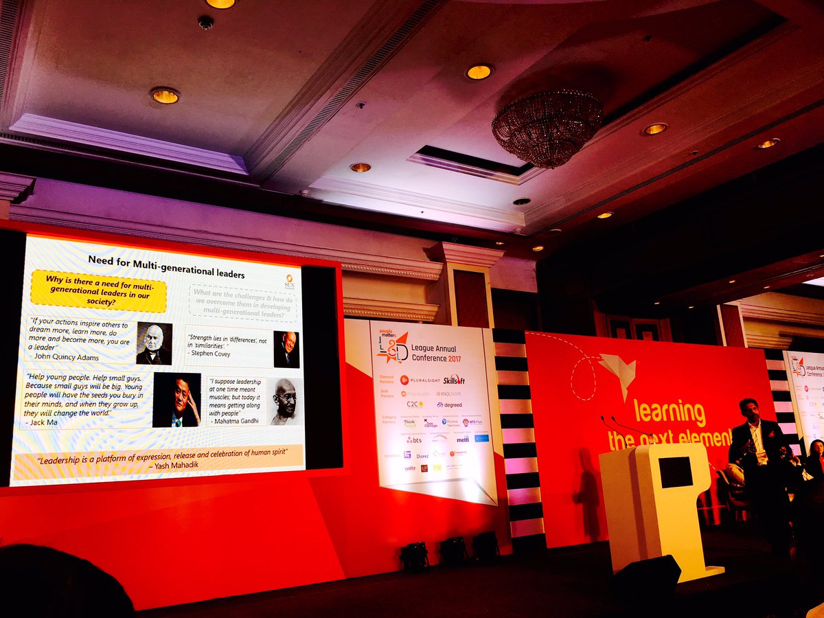 KeyNote : Developing Multi- Genration Leaders. True leaders create more leaders <a href="/IndianYash/">Yash Mahadik</a> #LndLeague
