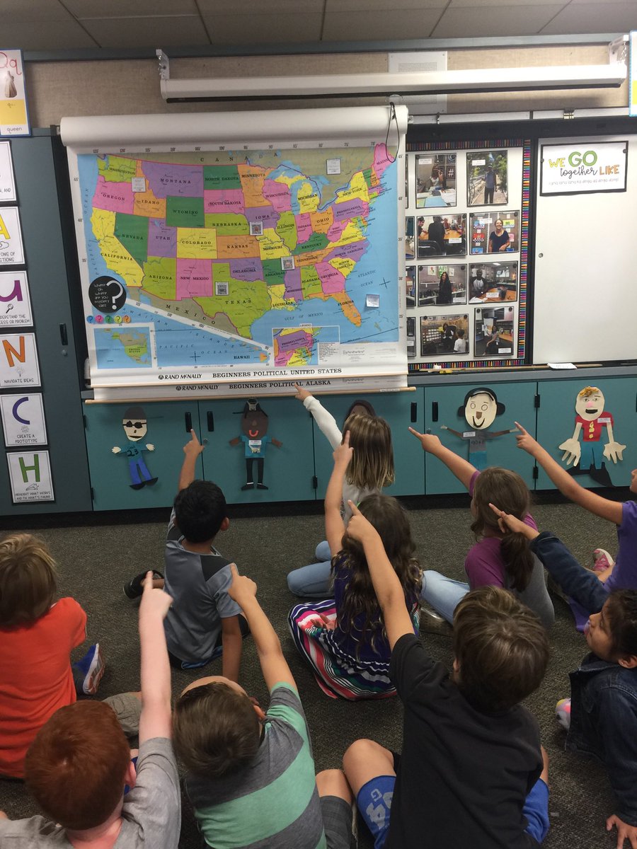stephhecht's tweet photo. It's exciting to see how a simple map can inspire such organic conversation &amp; thoughtful inquiry #sbsdedu #sbsdssf https://t.co/i630v508Xd
