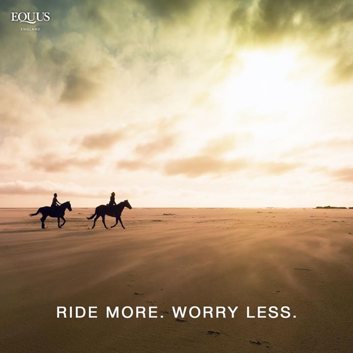 EquusEngland's tweet photo. Ride more, worry less

#wednesdaywisdom #equestrian #equusengland https://t.co/YhL7ChtpIK