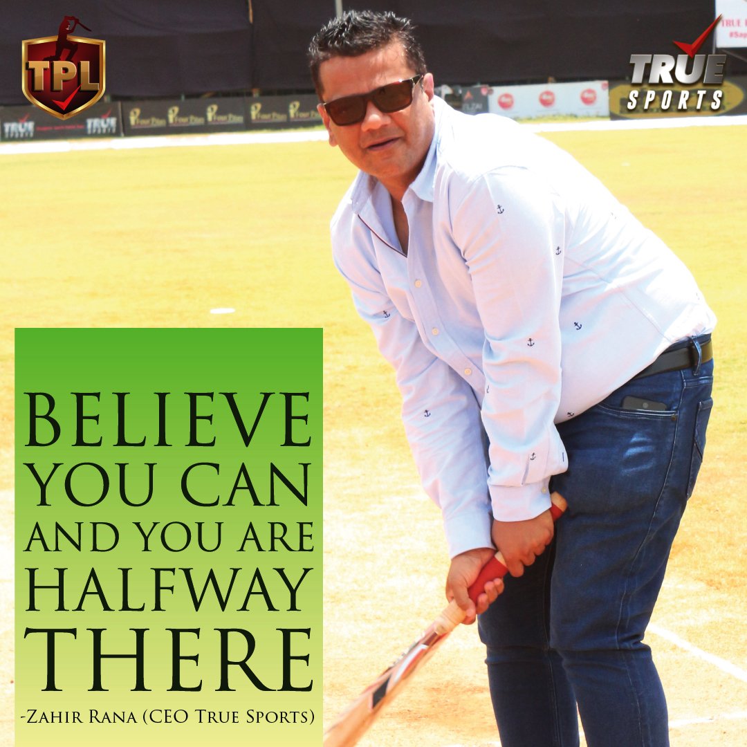 play4tpl's tweet photo. Learn to trust yourself. @LiveZedaar perfect example of this.

#tpl #truesports #sapnesachhotehain #cricketisreligion #Wednesdaywisdom https://t.co/GBVaSaDhBt