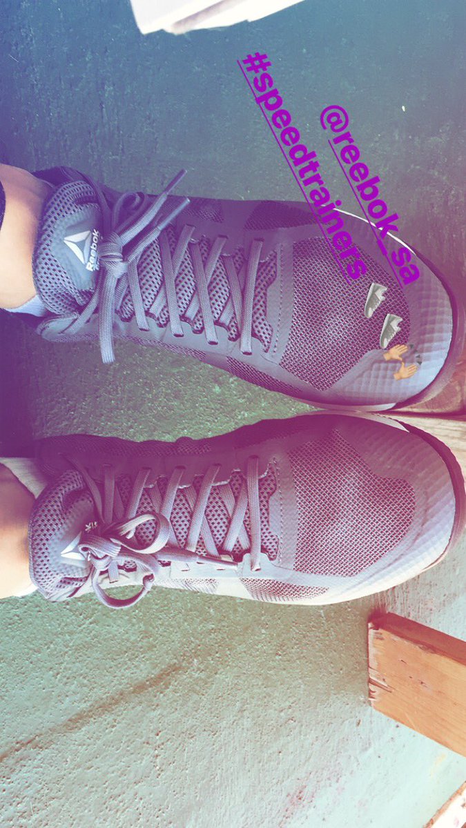 JessGuilfoyle's tweet photo. Amazing training shoes // functional training @reeboksa @Reebok 👌🏻👟👟 #speedtrainers #Reebok https://t.co/7ALtn26m4b