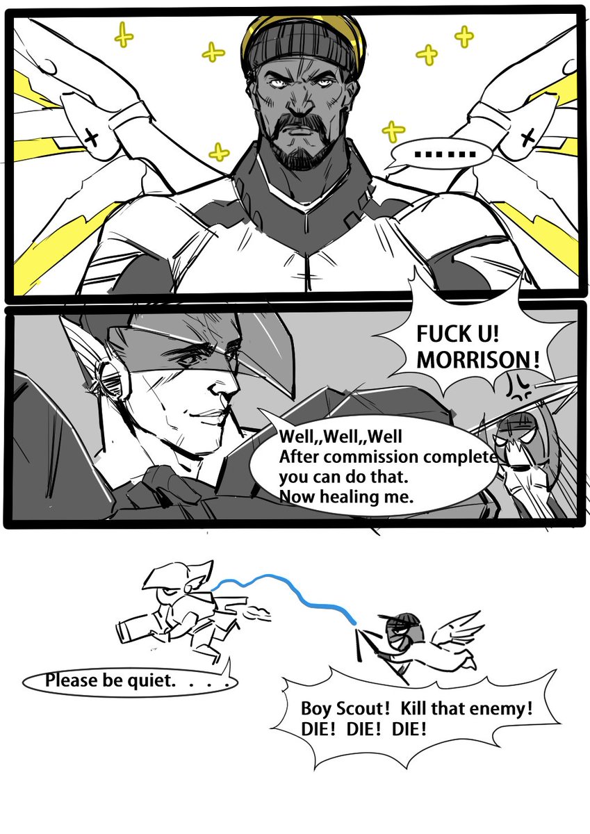IanSong00's tweet photo. To..exchange dress and work【😅#Overwatch #reaper76 #76reaper https://t.co/auHN5KjovU