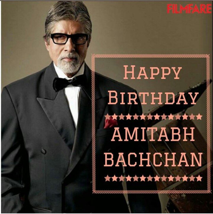  Happy birthday amitabh bachchan 