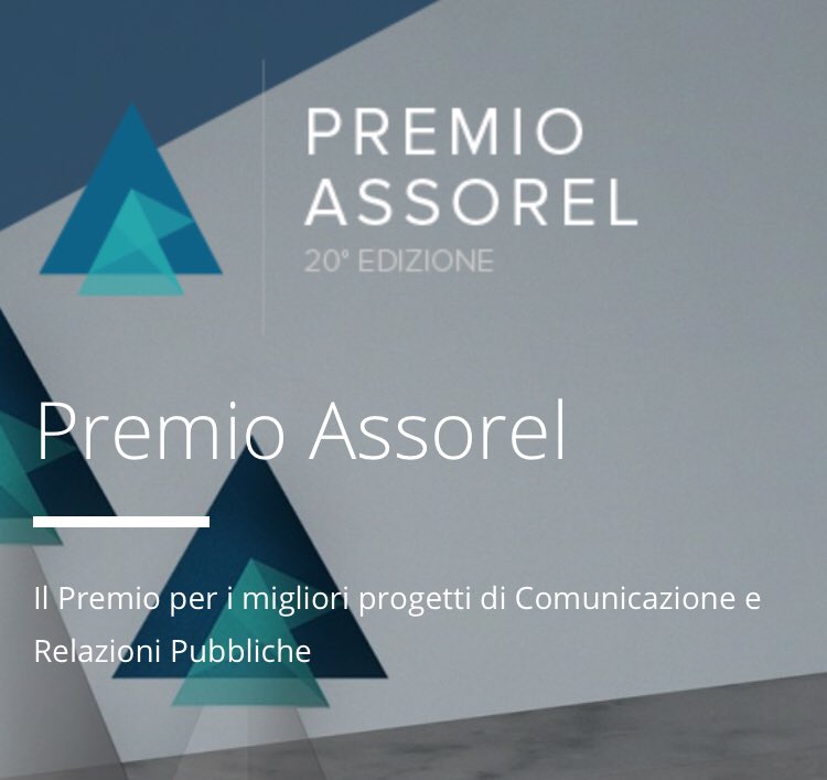 Quest’anno farò parte della giuria del 20° premio @Assorel per selezionare i migliori progetti di #comunicazione
assorel.it/it/premio-asso…