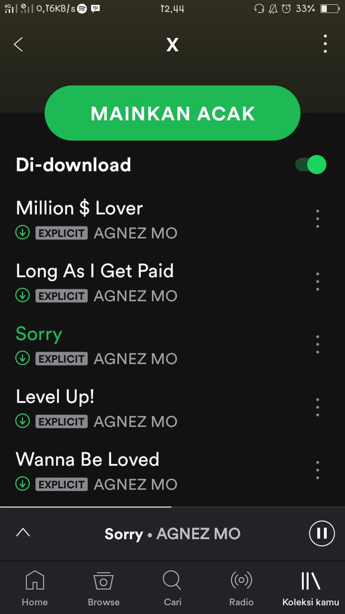 0pickComel's tweet photo. Keren lagu nya my queen @agnezmo  😍😍 https://t.co/rITYgCqiM9