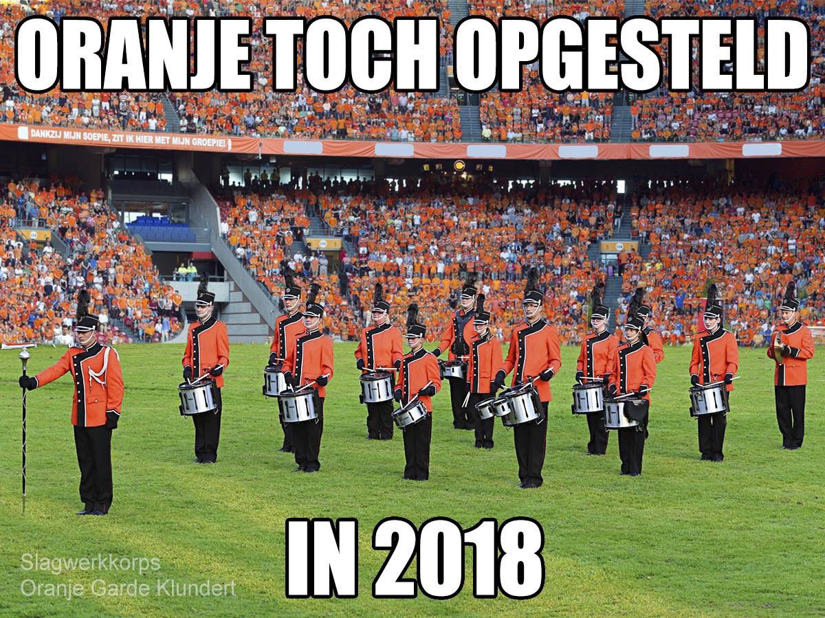 Dan maar genieten van het andere #oranje in 2018! <a href="/knvb/">KNVB</a> 😉