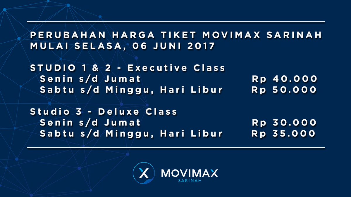Movimax Sarinah On Twitter Mendekati 2 Juta Penonton Congrats