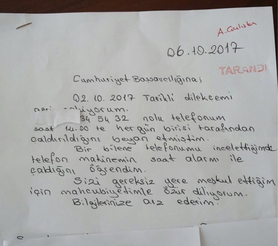 Herkes alay ediyor şu muhteşem dilekçeyle. Çünkü mahcubiyet ve teknoloji bilmemek alay vesilesi artık...