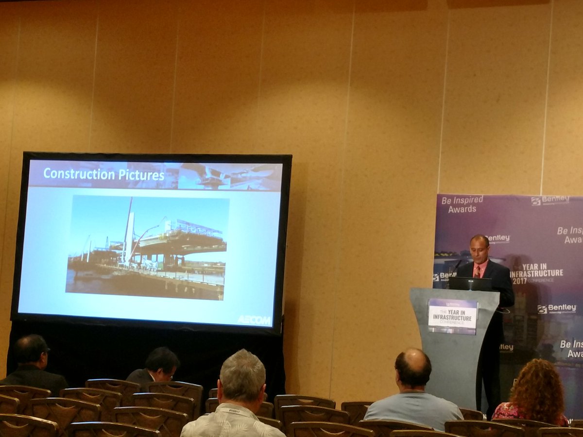 BentleySystems's tweet photo. AECOM team used #RMBridge to perform multiple concrete service stress checks in accordance with AASHTO Standard Specs #YII2017 https://t.co/tEmFeeC5y3