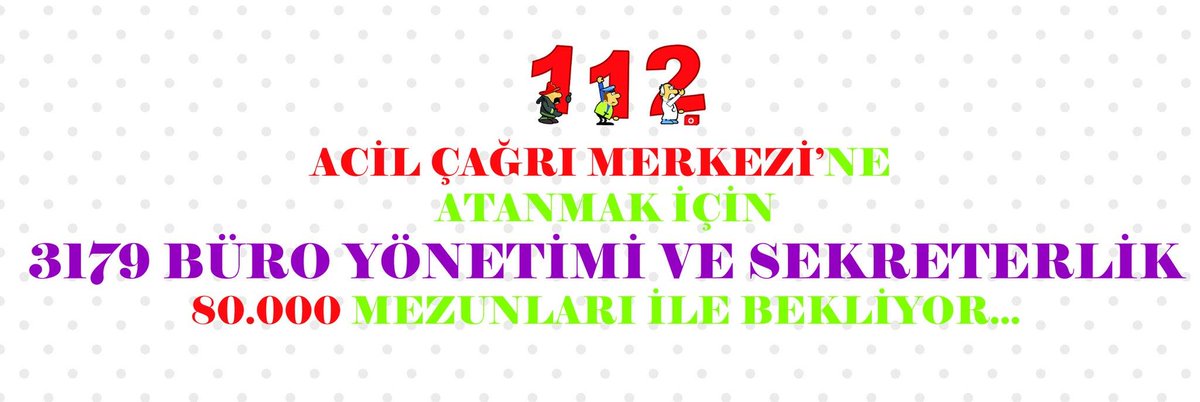 Sayın Valim likayata uygun kasımda merkezi atama istiyoruz, valiler toplantısında 112 AÇM lere personel alımı bekliyoruz
<a href="/OsmaniyeValilik/">T.C. Osmaniye Valiliği</a>