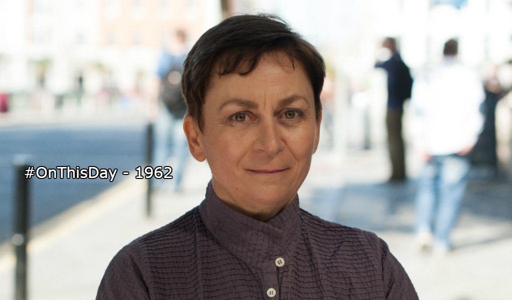 Happy Birthday to Man Booker Prize winning author and Anne Enright. She was born in 1962. 