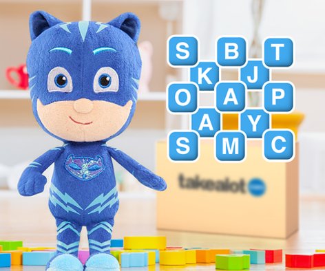TAKEALOT's tweet photo. How well do you know your kids' toys?
Can you unscramble this toy figure's name? #playalot https://t.co/coUUOnQF8A